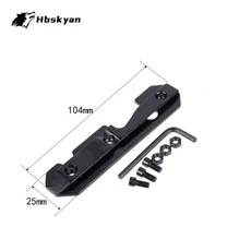 AK 젤 블라스터 도브테일 마운트 사이드 레일 장식 CS 게임 DIY 외부 장식 부품 (AK 시리즈 장난감 총용), 01 AK-Dovetail