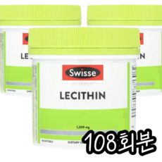 스위스 레시틴 1200mg 캡슐, 1개, 108회분