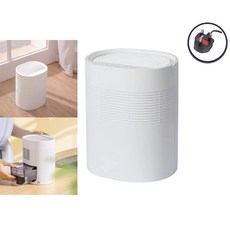 휴대용 제습기 전기 에어 드라이어 대형 물 탱크와 호환되는 홈 오피, White, UK Plug