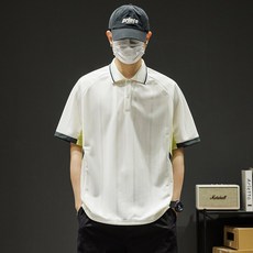 運動T恤 夏季潮流插線裝飾運動訓練服裝