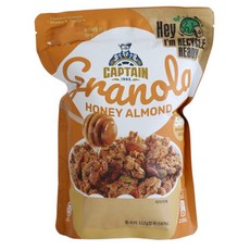 캡틴 그래놀라 허니아몬드, 1개, 200g