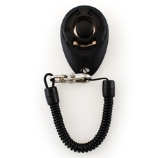 寵物訓練按壓響片 寵物訓練器 寵物訓練響板 狗狗訓練 貓訓練 響片, 黑色, 1個