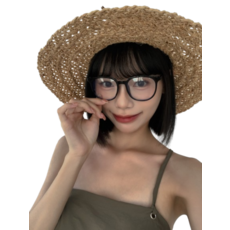 AACHIC 復古圓框眼鏡，多款顏色可選，修飾臉型，時尚百搭