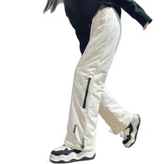 推薦抗寒-30度真羽絨保暖褲防水羽絨褲女外穿冬季東北零下40度防風褲加厚衝鋒褲登山三防棉褲北海道