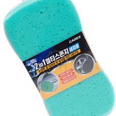 텐렌콩 카멀티스폰지 IN 그린 3분세차 2 1 1EA 자동차세차스펀지 자동차왁스스펀지 차량세차타올