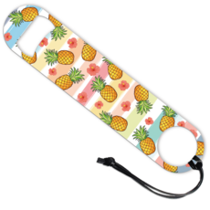 스테인리스 오프너 다양한 패턴 병따개 캔따개 주방용품 가정용 178x38mm, 파인애플