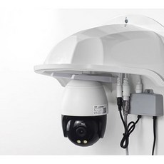 쿠몽 CCTV 보호커버 방수 케이스, 화이트, 1개