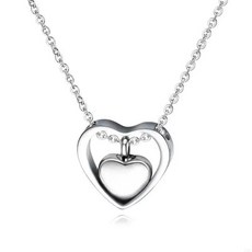 심장 모양의 애완 동물 재 용기 상자 케이스 보관 보호는 지속적인 찬사를 필요로하는 사람들을위한 특별한 추억, 1개