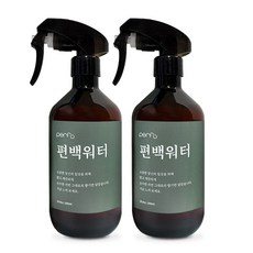 퍼퓨 편백워터 편백수 피톤치드 스프레이 500ml 집먼지진드기 제거 퇴치 침대 이불, 2개
