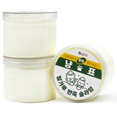 바닐라루시 냥표 밀가루반죽 슬라임 8p, 30g, 1개