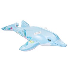 인텍스 아동용 돌핀 라이드온튜브 58535, 혼합색상, 1개