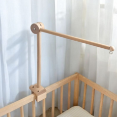 어텀31 아기 침대 원목 우드 모빌, 거치대, 1개