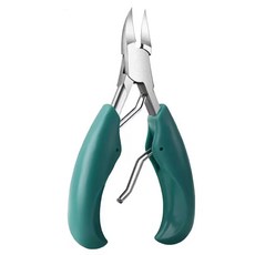 내성발톱 클리퍼 커터 두꺼운 전문 손톱 각질 먼지 제거제 매우 날카로운 곡선 블레이드 네일 도구, B-MGreen, 18) B-MGreen