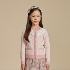 닥스리틀 닥스키즈 나비카라 트위드 가디건 DSS11KC54M PK
