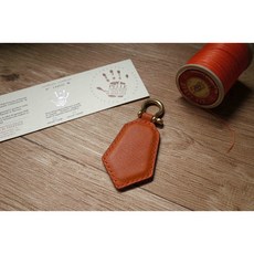 IPPI 悠遊卡晶片吊飾 鑰匙圈款 橙咖色, 1個, 悠遊卡,0.6字體打印