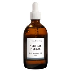 소소코 100% 천연 블랜딩 아로마 바디오일 마사지오일 라이트버전, 1개, 100ml, 1-10. 뉴트럴허벌_라이트버전