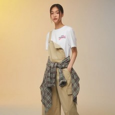 LAP [랩]스트링 카고 비죠 장식 점프수트 AQ3WO821