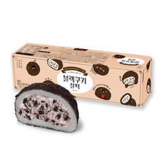 [화과방] 블랙쿠키찰떡 / 오레오 쿠앤크 크럼블 크림 찹쌀떡, 1세트, 320g