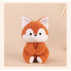 헤이두잇 포슬포슬 사막여우 모니터 인형 동물 봉제 인테리어 선물, 사막 여우