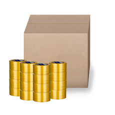 대박정리 OPP 박스테이프 경포장, 16개, 투명, 40m