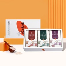 쌀명당 3개입 선물세트 진공포장 백미 3개입 돌 답례품 개업 환갑 단체