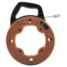 Southwire FTS1/8-25 플랫 스틸 피쉬 테이프 너비 0.3cm(1/8인치) 7.6m(25피트), 50-Foot