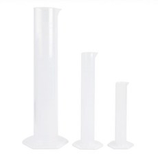 하루도어 매스 실린더 플라스틱눈금실린더, 100ml
