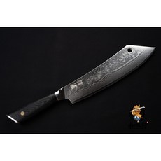 和欣行 麒麟 AY70 G10纖維柄 曲背關刀型料理刀 240mm - 現貨, 1個