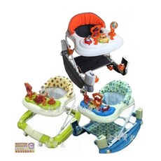 @企鵝寶貝@ 多功能兩用搖馬嬰幼兒 學步車 螃蟹車 助步車, 1個, 橘色