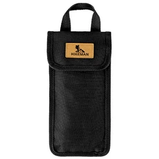 8.66 X 4.92 1.18인치 캠핑 텐트 스테이크 가방 휴대용 펙 그라운드 네일 보관 하이킹 야외용, Black, 1개