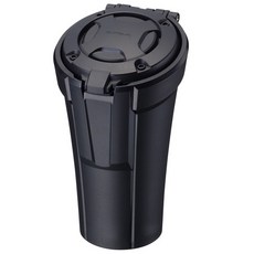 日本SEIKO 大容量大型煙灰缸 可容納200根 ED-243, 1個, Black