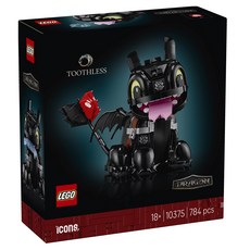 LEGO Icons 馴龍高手 沒牙 10375, 混合顏色, 1個