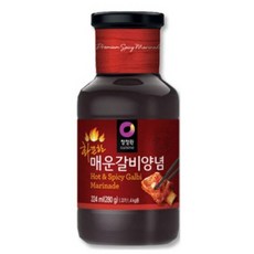 청정원 매운갈비 양념, 280g, 1개