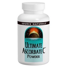 SOURCE NATURALS Ultimate維生素C粉, 1個, 226.8克