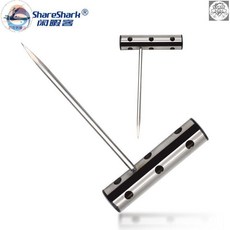 【釣魚名人】不銹鋼殺魚魚叉 尖頭垂釣用品 工具, 1個