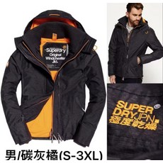 SUPER 男士加厚連帽外套 - 時尚保暖 冬季必備