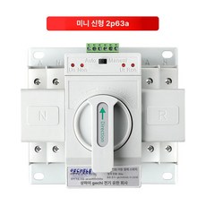 스위치 정전 자동 전환 캠핑카 전환기 차박 전원 카라반, 미니뉴 2p 63a, 1개