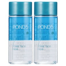 폰즈 클리어 훼이스 스파 립 앤 아이 메이크업 리무버, 120ml, 2개