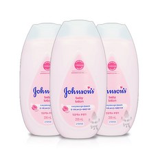 존슨즈 베이비 로션 핑크, 200ml, 3개