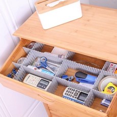 대형 서랍칸막이 서랍정리함 옷장칸막이 큰사이즈4개세트, 4개