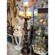 小天使燭台燈，精緻天使造型，居家浪漫裝飾，營造溫馨氛圍