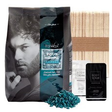 이탈왁스 포어 옴므 남자수염 눈썹 왁싱, 1개, 500g