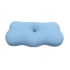 BRAAR 急凍涼感雲朵枕 慢回彈記憶棉 人體工學設計 清涼恆溫 親膚材質 70x40x15公分 藍色, 1件, 急棟涼感雲朵枕(2個以上選黑貓宅配)