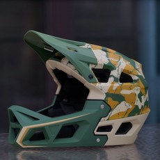 산악 MTB 초경량 오프로드 올마운틴 남녀공용 다운힐, 1개, 카모플라주 그린