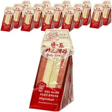 샌드 카스테라 - 딸기향, 15개, 100g