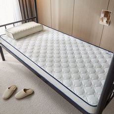 접이식 토퍼 1인 매트리스 수면 바닥 라텍스 원룸 러브화이트 QL 50X180cm, 1cm, 3D 리프 화이트 6cm