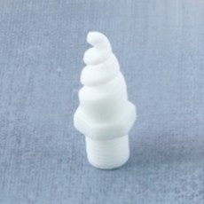 (수담스토어) 플라스틱 돼지꼬리노즐 나선형 분사 스파이럴 1I4인치 12 46mm