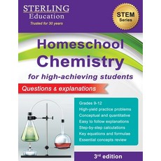 (英文圖書)Homeschooling Chemistry for High-Achieving Students: Questions & Explanations 平裝版, Sterling Education, 英文