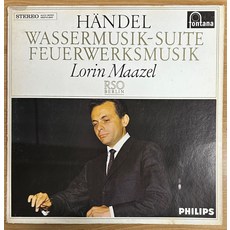 중고LP) Handel - Wassermusik-Suite/Feuerwerksmusik (헨델 수상음악/Lorin Maazel지휘) 자켓EX+/음반NM