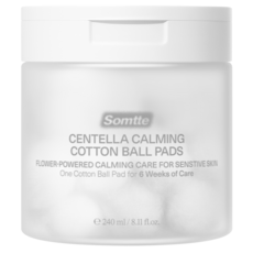 솜떼 센텔라 카밍 수분진정 코튼볼 토너패드 240ml, 1개, 40매입